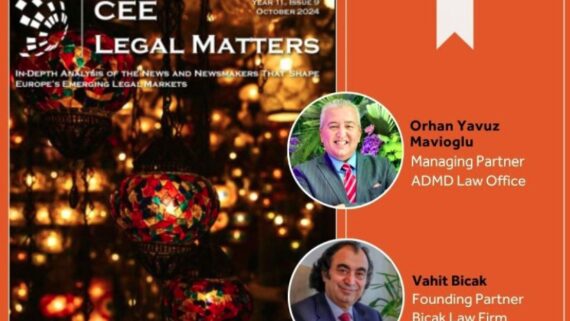 Professor Dr. Vahit Bıçak, Chairman of Bicak Law Firm, has been featured in CEE Legal Matters magazine Türkiye Global Aspirations BRICS